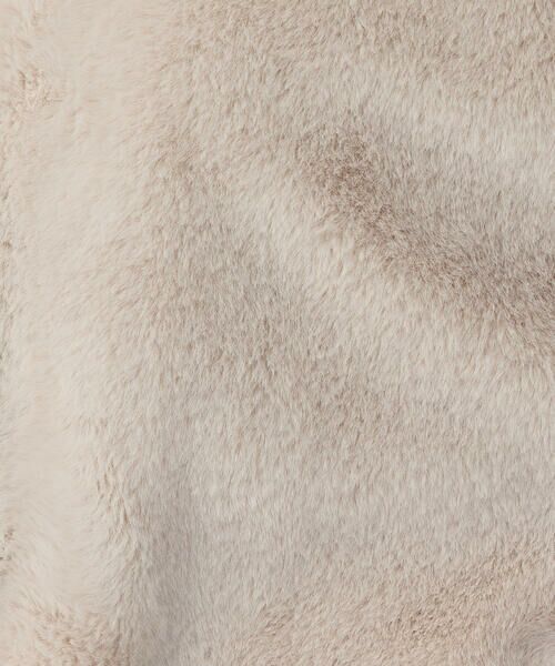 COMME CA ISM / コムサイズム ベスト | ラビット調　ファーフーデッドジレ | 詳細29