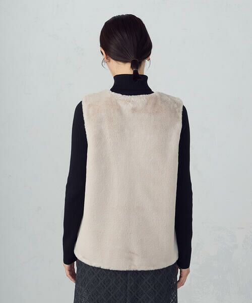 COMME CA ISM / コムサイズム ベスト | ラビット調　ファージレ | 詳細15