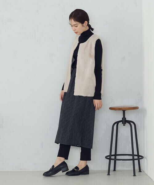 COMME CA ISM / コムサイズム ベスト | ラビット調　ファージレ | 詳細10