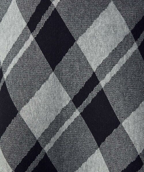 COMME CA ISM / コムサイズム ロング・マキシ丈スカート | チェック柄　ニットスカート / セットアップ対応 | 詳細12