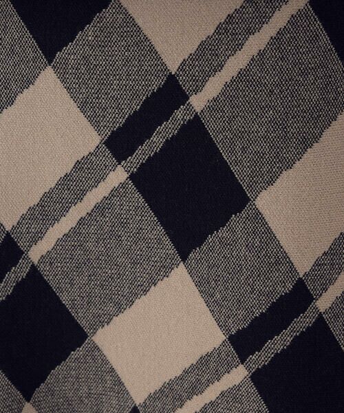 COMME CA ISM / コムサイズム ロング・マキシ丈スカート | チェック柄　ニットスカート / セットアップ対応 | 詳細17