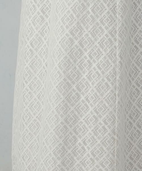 COMME CA ISM / コムサイズム ロング・マキシ丈スカート | 2WAY Iラインレーススカート | 詳細12