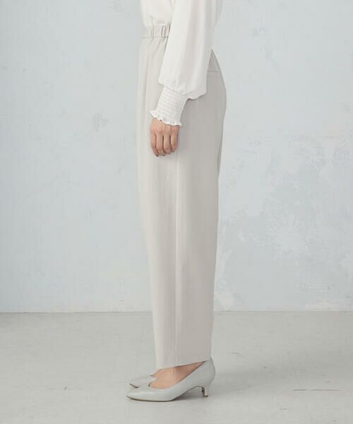 COMME CA ISM / コムサイズム その他パンツ | ワイド テーパードシルエットパンツ | 詳細12