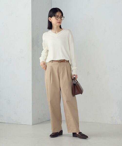 COMME CA ISM / コムサイズム その他パンツ | ソフトカービーパンツ | 詳細14