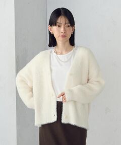 COMME CA ISM / コムサイズム カーディガン・ボレロ | 【ウォッシャブル】シャギーニット　カーディガン