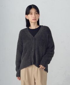 COMME CA ISM / コムサイズム カーディガン・ボレロ | 【ウォッシャブル】シャギーニット　カーディガン