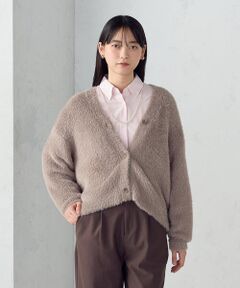 COMME CA ISM / コムサイズム カーディガン・ボレロ | 【ウォッシャブル】シャギーニット　カーディガン