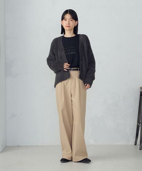 COMME CA ISM / コムサイズム カーディガン・ボレロ | 【ウォッシャブル】シャギーニット　カーディガン | 詳細8