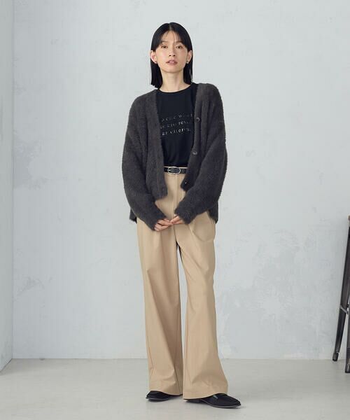 COMME CA ISM / コムサイズム カーディガン・ボレロ | 【ウォッシャブル】シャギーニット　カーディガン | 詳細9