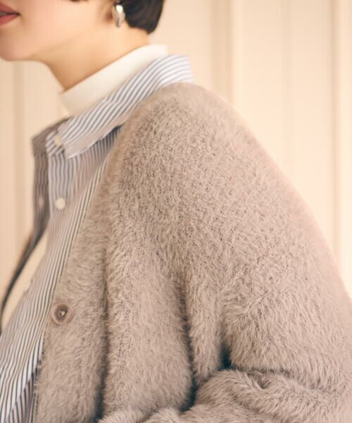 COMME CA ISM / コムサイズム カーディガン・ボレロ | 【ウォッシャブル】シャギーニット カーディガン | 詳細16
