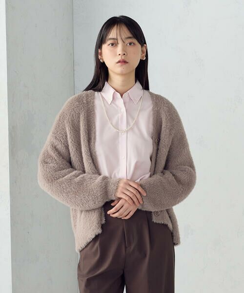 COMME CA ISM / コムサイズム カーディガン・ボレロ | 【ウォッシャブル】シャギーニット　カーディガン | 詳細18