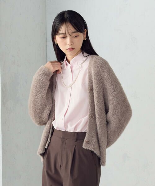 COMME CA ISM / コムサイズム カーディガン・ボレロ | 【ウォッシャブル】シャギーニット カーディガン | 詳細21