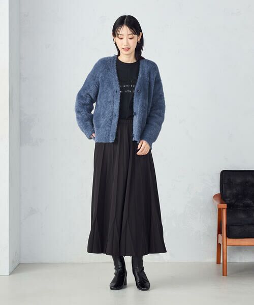 COMME CA ISM / コムサイズム カーディガン・ボレロ | 【ウォッシャブル】シャギーニット　カーディガン | 詳細24