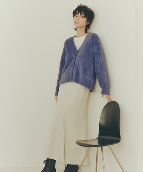 COMME CA ISM / コムサイズム カーディガン・ボレロ | 【ウォッシャブル】シャギーニット カーディガン | 詳細24
