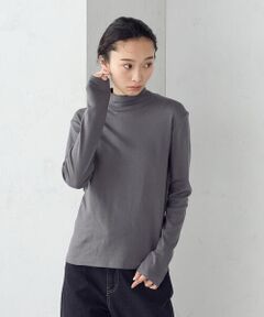 COMME CA ISM / コムサイズム カットソー | 吸湿発熱 ハイネックＴシャツ
