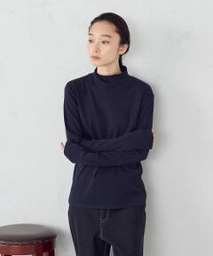 COMME CA ISM / コムサイズム カットソー | 吸湿発熱 ハイネックＴシャツ