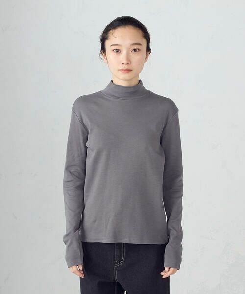 COMME CA ISM / コムサイズム カットソー | 吸湿発熱 ハイネックTシャツ | 詳細8