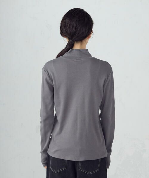 COMME CA ISM / コムサイズム カットソー | 吸湿発熱 ハイネックTシャツ | 詳細10