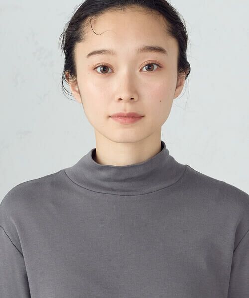 COMME CA ISM / コムサイズム カットソー | 吸湿発熱 ハイネックTシャツ | 詳細11