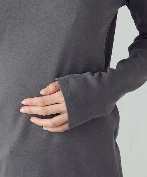 COMME CA ISM / コムサイズム カットソー | 吸湿発熱 ハイネックTシャツ | 詳細12