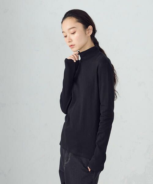 COMME CA ISM / コムサイズム カットソー | 吸湿発熱 ハイネックTシャツ | 詳細17