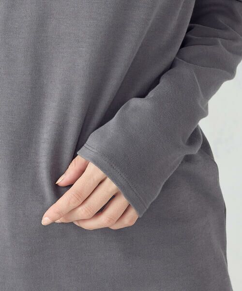 COMME CA ISM / コムサイズム カットソー | 吸湿発熱 クルーネックＴシャツ | 詳細14