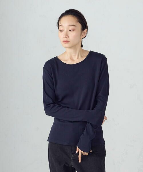 COMME CA ISM / コムサイズム カットソー | 吸湿発熱 クルーネックＴシャツ | 詳細21