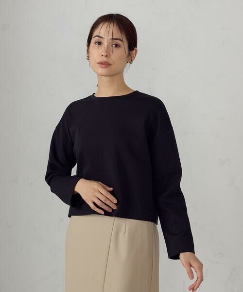 COMME CA ISM / コムサイズム カットソー | クロップド丈　ロンＴ | 詳細18