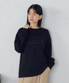COMME CA ISM / コムサイズム カットソー | ロゴ　Ｔシャツ