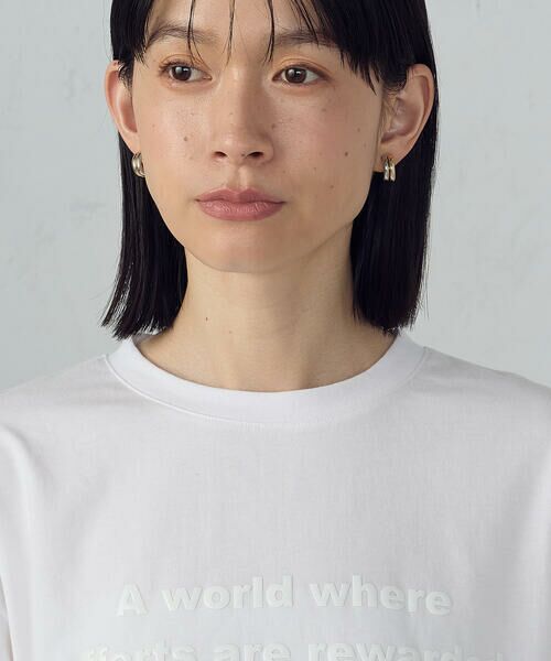 COMME CA ISM / コムサイズム カットソー | ロゴ　Ｔシャツ | 詳細10