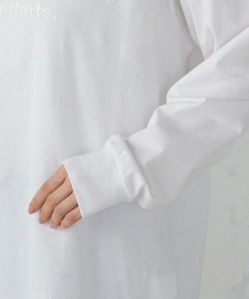 COMME CA ISM / コムサイズム カットソー | ロゴ　Ｔシャツ | 詳細11