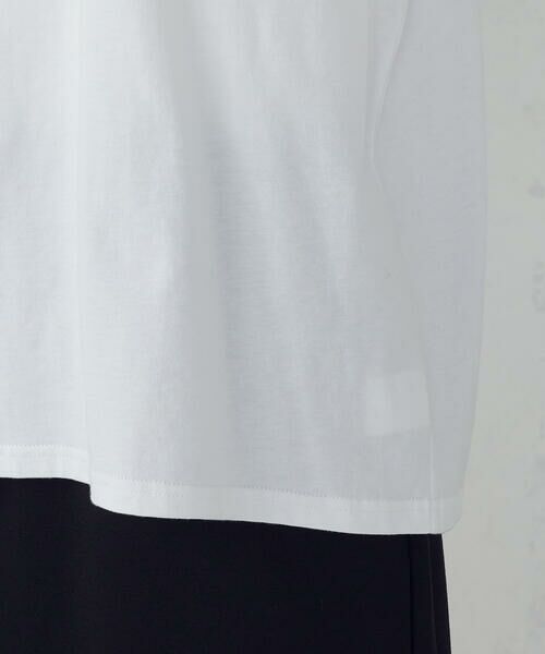 COMME CA ISM / コムサイズム カットソー | ロゴ　Ｔシャツ | 詳細12
