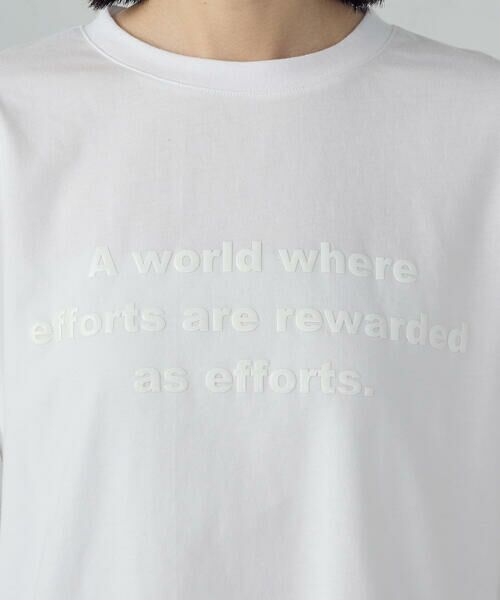 COMME CA ISM / コムサイズム カットソー | ロゴ　Ｔシャツ | 詳細13