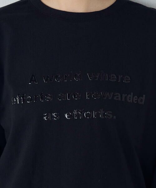 COMME CA ISM / コムサイズム カットソー | ロゴ　Ｔシャツ | 詳細18