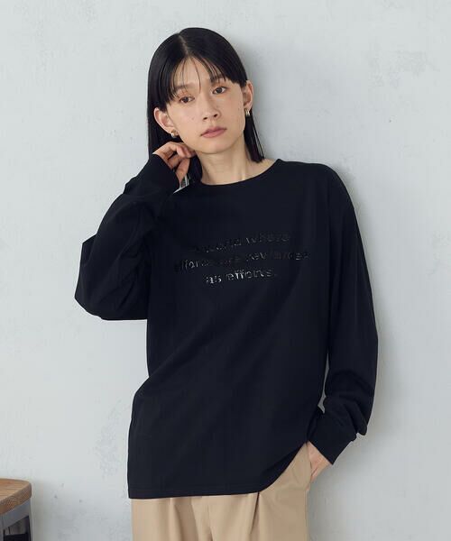 COMME CA ISM / コムサイズム カットソー | ロゴ　Ｔシャツ | 詳細15