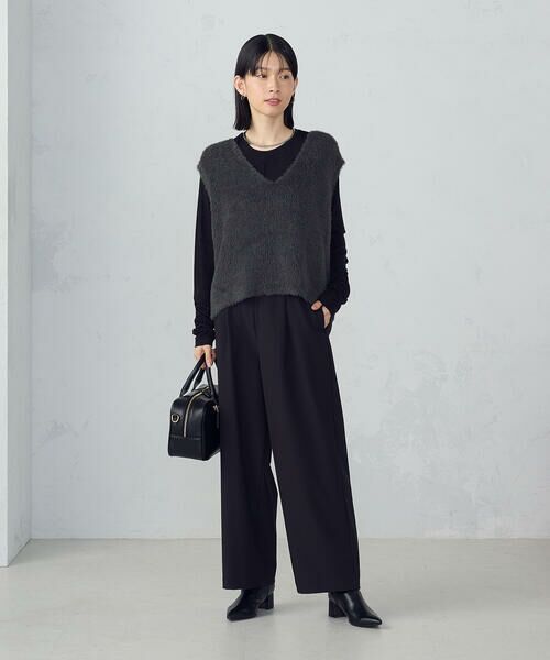 COMME CA ISM / コムサイズム カットソー | シャイニー クルーネックトップス | 詳細18