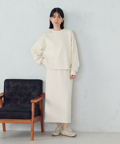 COMME CA ISM / コムサイズム スウェット | ダンボールニット　トレーナー　／　セットアップ対応 | 詳細2