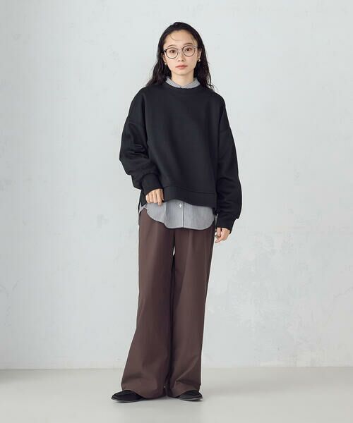 COMME CA ISM / コムサイズム スウェット | ダンボールニット トレーナー／セットアップ対応 | 詳細12