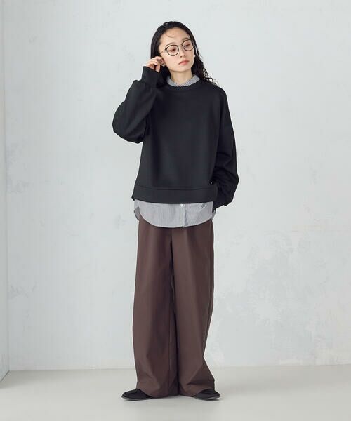 COMME CA ISM / コムサイズム スウェット | ダンボールニット トレーナー／セットアップ対応 | 詳細13
