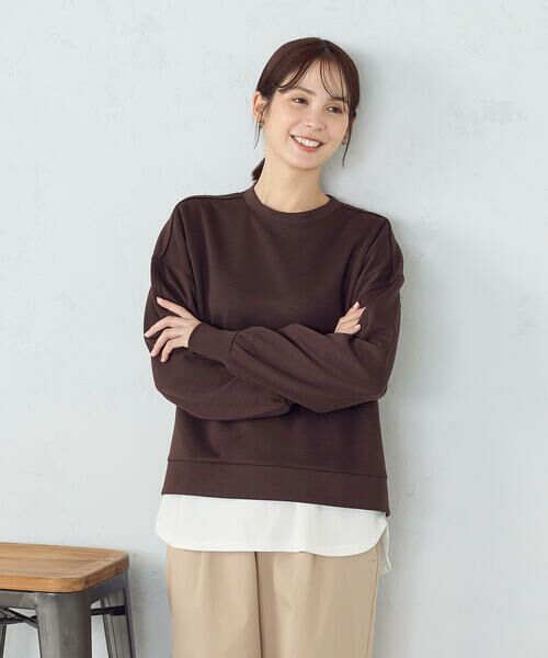 COMME CA ISM / コムサイズム スウェット | ダンボールニット トレーナー／セットアップ対応 | 詳細28