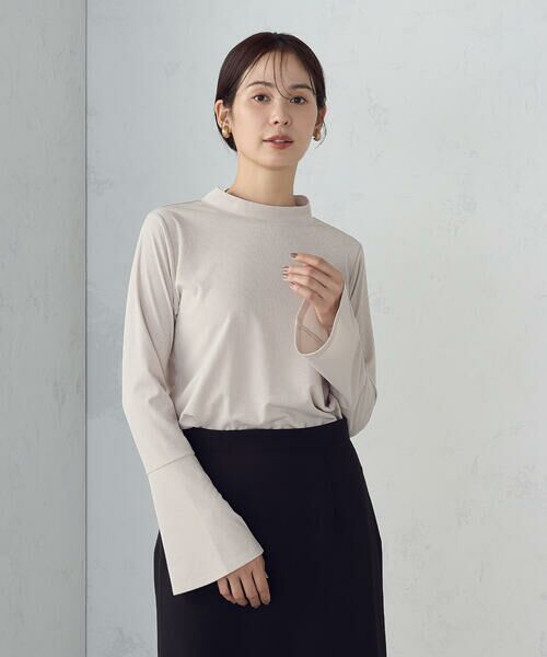 COMME CA ISM / コムサイズム カットソー | フレアースリーブ　カットソー | 詳細4
