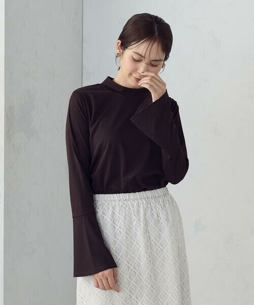 COMME CA ISM / コムサイズム カットソー | フレアースリーブ　カットソー | 詳細14