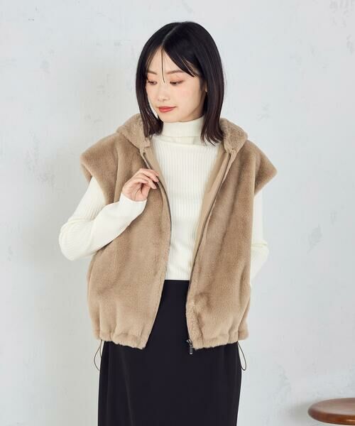 COMME CA ISM / コムサイズム ニット・セーター | 【マシンウォッシャブル】ベーシック　タートルネックリブニット | 詳細4