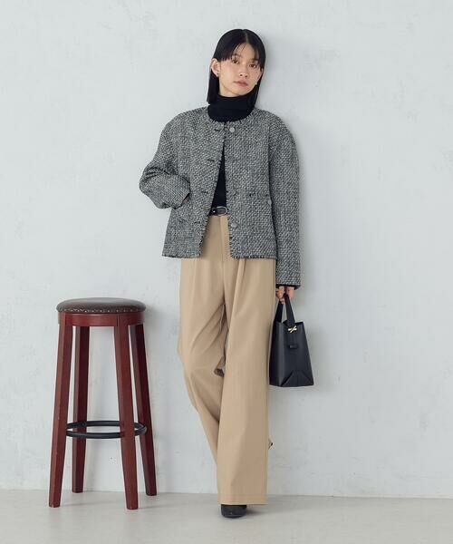 COMME CA ISM / コムサイズム ニット・セーター | 【マシンウォッシャブル】ベーシック　タートルネックリブニット | 詳細9