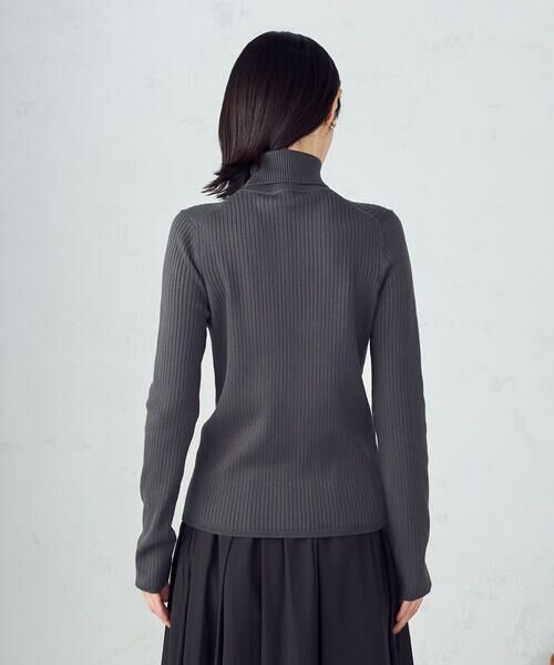 COMME CA ISM / コムサイズム ニット・セーター | 【マシンウォッシャブル】ベーシック　タートルネックリブニット | 詳細20