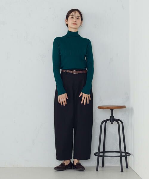 COMME CA ISM / コムサイズム ニット・セーター | 【マシンウォッシャブル】ベーシック　タートルネックリブニット | 詳細26