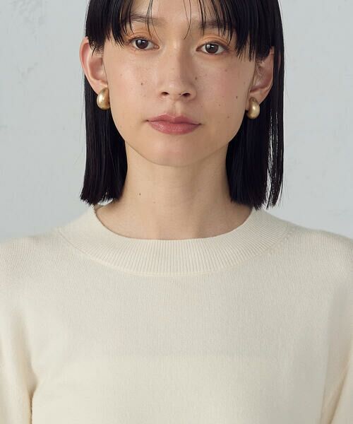 COMME CA ISM / コムサイズム ニット・セーター | 【ウォッシャブル】ベーシック 袖ボタンニット | 詳細8