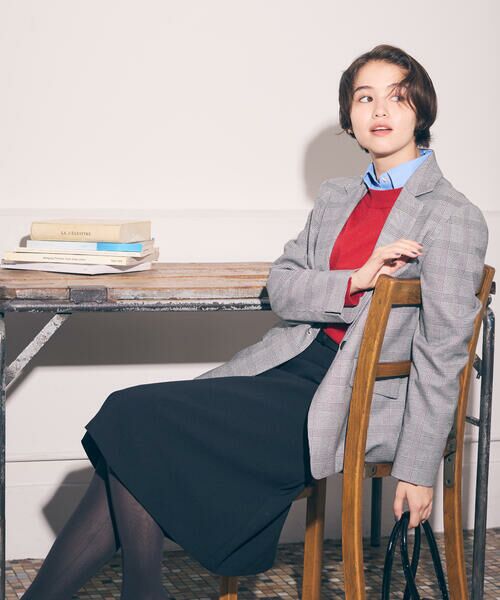 COMME CA ISM / コムサイズム ニット・セーター | 【ウォッシャブル】ベーシック 袖ボタンニット | 詳細16