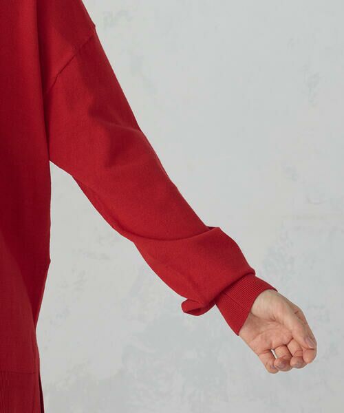 COMME CA ISM / コムサイズム ニット・セーター | 【ウォッシャブル】ベーシック　Ｖネックオーバーサイズニット | 詳細21