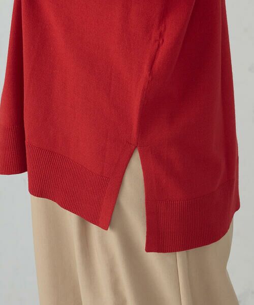 COMME CA ISM / コムサイズム ニット・セーター | 【ウォッシャブル】ベーシック　Ｖネックオーバーサイズニット | 詳細22